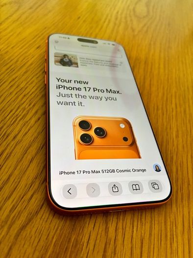 iPhone 17 Pro Max 512GB (Sim free) unlocked -Esim