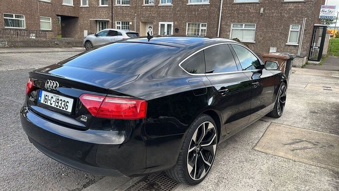 Audi A5 2.0 TDI 2016, Black on Black, 20" Wheels