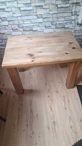 Wooden coffee table