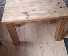 Wooden coffee table