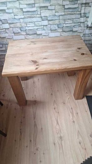 Wooden coffee table