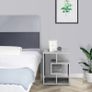 3-Tier Side End Table Open Shelves Storage Coffee Book Magazine Desk Living Room (FREE POSTAGE) Image 2