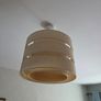 Inlight Petra Natural Woven Effect light shade with a unique three-layer slubby cylinder design Image 4