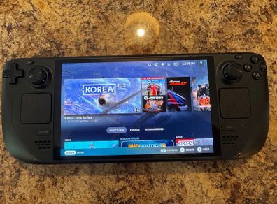 Valve Steam Deck 512GB NVMe SSD LCD AntiGlare Screen + Original Carry Case