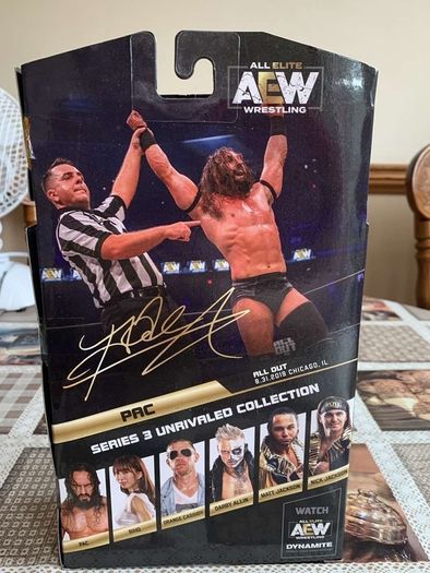 wwe Aew unrivaled series 3 PAC action figure