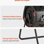 200L Dual Chamber Rotating Compost Bin Garden Composter Tumbler Outdoor Composting Drum with Crank Handle Image 4
