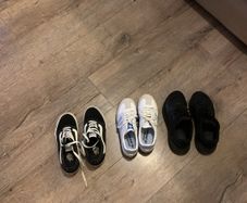 3 pairs women's  trainers