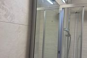 Matrix bathroom mirror with light