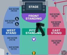 Kings of Leon Limerick July 1st- Front Standing
