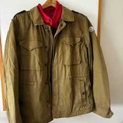 Moncler coat with padded underlayer