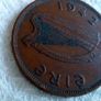 1942 Irish Penny & 1942 Irish Half Penny. Image 5