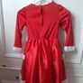 Mrs Santa Claus costume Christmas dress girls size 7-8 years Image 5