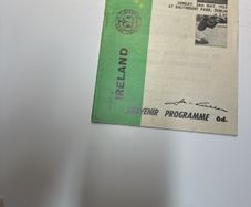 1964 Ireland v England - International Match Programme