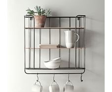 Cox & Cox Industrial shelf unit