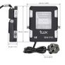 RGB Flood Light, Bluetooth Mesh and APP Control LED Floodlight with UK Plug, Color Changing Garden Light with Dimmer and Memory Function, IP65 Waterproof, Remote Not Included [Energy Class A+] Image 2
