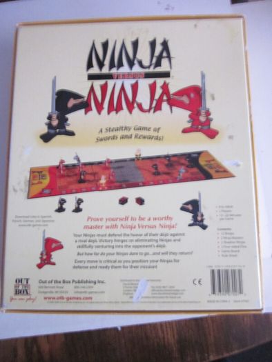 Ninja Versus Ninja Board Game