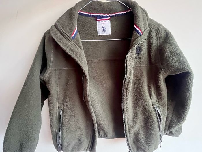 U.S. Polo Assn. Green Boys Gilet size 5-6 years