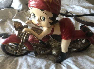 betty boo on a motorcycle