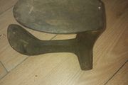 antique cast iron cobbler tool