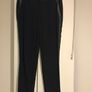 OUI straight-leg trousers with side leather trim U.K. 10) Image 2