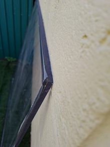 Perspex 129 cm x 128 cm, 10 mm thickness