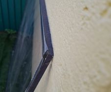 Perspex 129 cm x 128 cm, 10 mm thickness