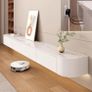 Brand New: TV Media Console Floating TV Cabinet - White Rock - 180cm Image 2