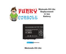 Nintendo DS Lite Replacement Li-ion Internal Battery 2000mAh
