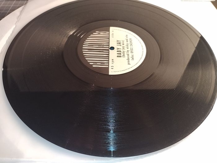 Nicky And Stu - Baby Jay - Reunions Recordings - Hard to find SIDES Banger! Near MINT Condition!