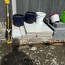 Outdoor Porcelain paving slabs Berg White Image 2