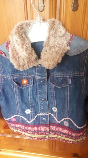 Oilly highly embellished denim jacket