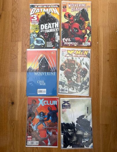 comics wolverine Batman deadpool x17