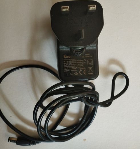 Ktec AC Adaptor - 12v - 1.5A 18.0W