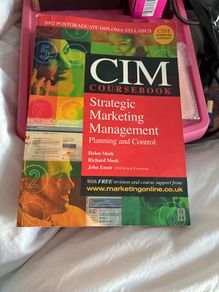 CIM Coursebook 02/03: Strategic Marketing Management Planning and Control By H