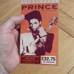 Prince replica concert ticket