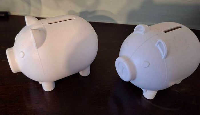 Two Small Money Boxes