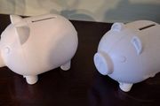 Two Small Money Boxes