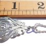 Vintage Sterling Silver 925 Pendant and Necklace length 16" - 5,95g Image 9