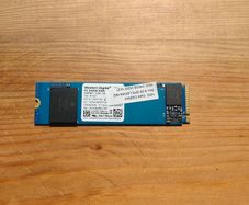 256GB Western Digital NVMe M.2 SSD
