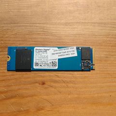 256GB Western Digital NVMe M.2 SSD