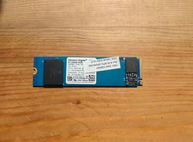 256GB Western Digital NVMe M.2 SSD