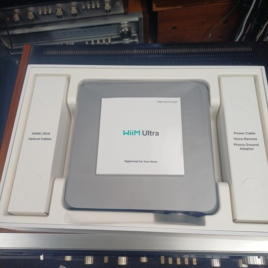 The very best Streamer you can buy for the money Wiim Ultra advanced ESS Sabre ES9038Q2M DAC chip new in box