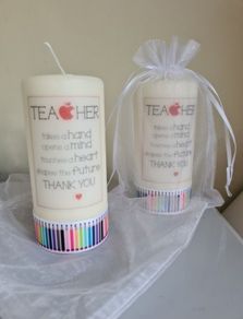 Teacher Candles