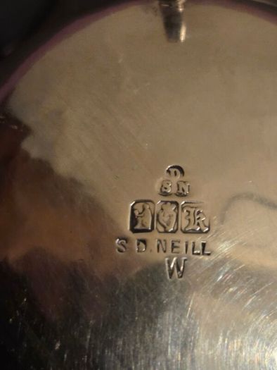 1905 Irish Sterling Silver S D Neill Gravy Boat