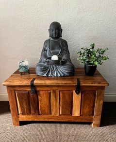 solid wood storage unit