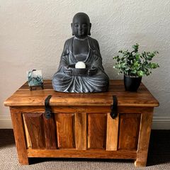 solid wood storage unit