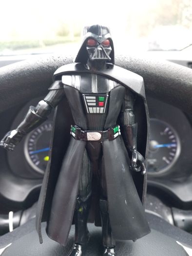 Vintage Darth Vader Action Figure 12" Star Wars Collector Series Figure 1996 Kenner Animated Series Figurine kids Collectable