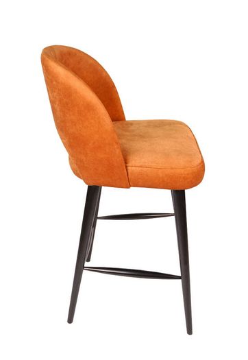 Crimson Forge Bar Stool  Modern Counter Chair