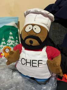 Rare 1998 14" South Park plush "Chef"
