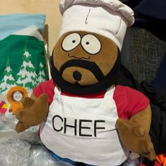 Rare 1998 14" South Park plush "Chef"